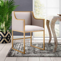 Mistana™ Avalon Velvet Upholstered Arm Chair