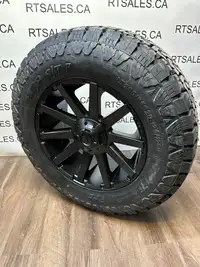 295/65/20 AMP Tires FUEL rims 8x170 Ford F-350 SuperDuty. CANADA WIDE SHIPPING