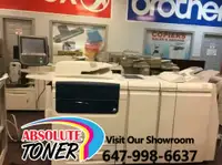 $195/mo REPOSSESSED Xerox Color C75 J75 Press Printing Shop Production Printer Copier Booklet Maker Finisher - BUY LEASE
