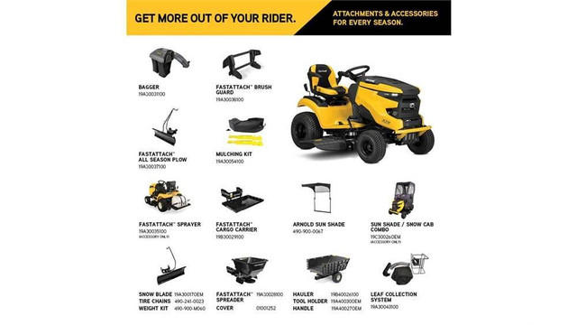 Brand New Cub Cadet XT2 LX42 Mowing Tractor!!! (13APA1TEA10) in Lawnmowers & Leaf Blowers in Calgary - Image 4