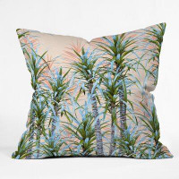 East Urban Home Marta Barragan Camarasa Pastel Palm Trees Indoor/Outdoor Throw Pillow