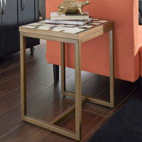 Home Styles Geometric End Table