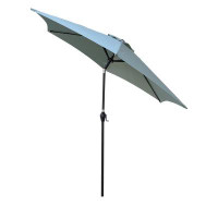 Ebern Designs Chic Frosty Green 9ft Outdoor Patio Umbrella - Durable, Weather-proof Design For Ultimate Sun Shade