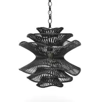 Bayou Breeze Aucion Wicker/Rattan Lampshade, Large Novelty Lamp Shade Only, Unique Shade for Lamp