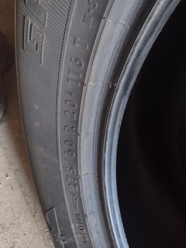 2 pneus d hiver 275/60r20 général à létat neuf in Tires & Rims in Lévis - Image 2