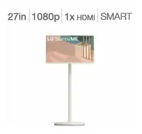Télévision LED 27 27ART10AKPL 1080P Écran Tactile Smart TV StandbyME LG - WE SHIP EVERYWHERE IN CANADA ! - BESTCOST.CA