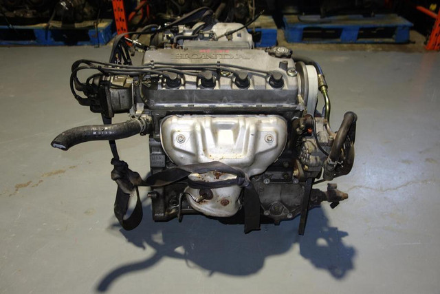 JDM Honda Civic Del Sol CRX ZC D16A SOHC 1.6 L Engine Motor ONLY OBD-2 1992-2000 NON-VTEC D16Y7 in Engine & Engine Parts - Image 3