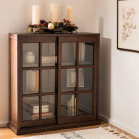 Birch Lane™ Fayette Standard 37.8" Solid Wood Bookcase