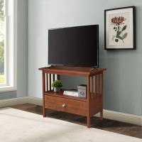Loon Peak Millis Solid Wood TV Stand for TVs up to 32"