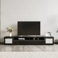 Ivy Bronx Modern TV Stand with Color Changing LED Lights