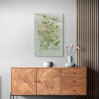 SoulFine Flowering Plants III Green Linen by Wild Apple Portfolio - Print