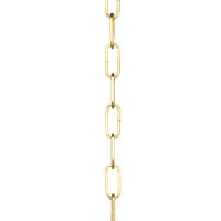 Progress Lighting 48-inch Brushed Nickel Square Profile Accessory Chain