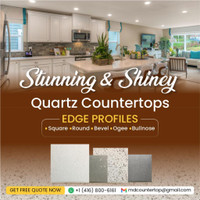 Sparkling Traditional Quartz Countertops for Kitchen and Bath