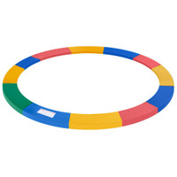 Trampoline Round  Replacement Pad 12"x12"x0.5" Red, Yellow, Blue