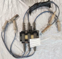 COIL IGNITION & CABLE PACKAGE Compatible Chrysler VW Jeep UF412 56032520AC 56032520AE 2001-2010 DODGE CARAVAN $60
