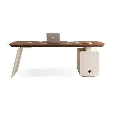 Start with this modern solid wood desk to find calm and productivity in the midst of busy city life....