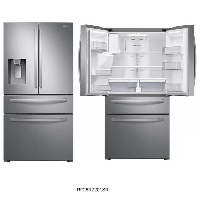 Black Fridge with Ice Dispenser! Kitchen Appliance Sale in Refrigerators in Toronto (GTA) - Image 3