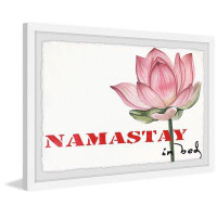 Ebern Designs Namastay in Bed V - Picture Frame Graphic Art Print