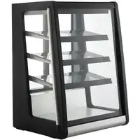 Brand New Counter Top 25 Angled Glass Refrigerated Pastry Display Case