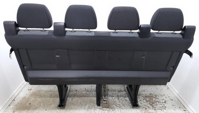 Sprinter Van 2018 Black Cloth 4 Seater Removable Bench Seat Universal Fit Cargo in Other Parts & Accessories - Image 3