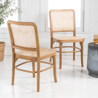 Bayou Breeze Remmie Solid Wood Full Back Side Chair