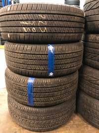 225 50 18 2 Bridgestone RF Turanza Used A/S Tires With 95% Tread Left