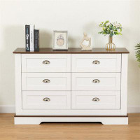 Winston Porter Six-drawer Chest of Drawers