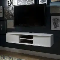 Made in Canada - South Shore Agora Floating TV Stand for TVs up to 65"