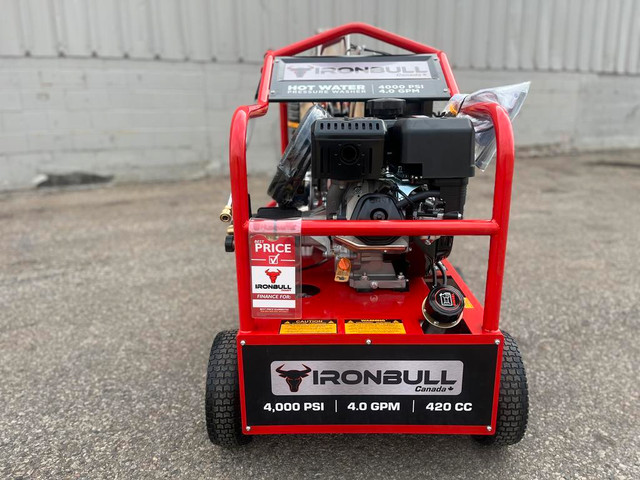 IRONBULL 4000 PSI Hot Water Pressure Washer, 2 YEAR WARRANTY INCLUDED in Other Business & Industrial - Image 3
