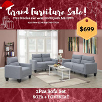 Grand Furniture Sale! Sofa sets, Sofa beds and Sectionals on Sale!!