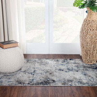 17 Stories Rectangle Lanz Area Rug with Non-Slip Backing