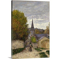 The Twillery Co. Street in Sainte-Adresse, 1868-70 by Claude Monet - Print