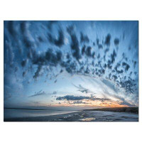 Design Art Manych Rissua Lake Panorama - Wrapped Canvas Photograph Print