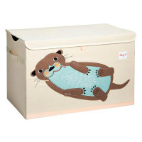 3 Sprouts 3 Sprouts Kids Toy Chest - Storage Trunk For Boys And Girls Room, Otter