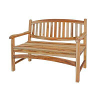 EcoDecors EcoDecors Kent Outdoor Teak Wood Garden Bench/Patio Bench, Bench for use Indoors and Outdoors