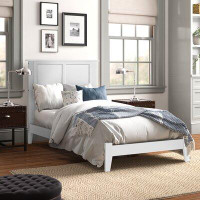 Three Posts Troutville Solid Wood Low Profile Standard Bed
