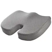 Konelia Memory Foam Coccyx Tailbone Seat Cushion Orthopedic Non-Slip Car Chair Pillow