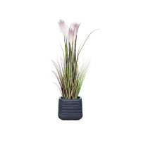 Vintage Home 54.57'' Faux Reed Plant in Planter
