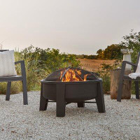 Real Flame Forsyth Wood Burning Fire Pit By Real Flame