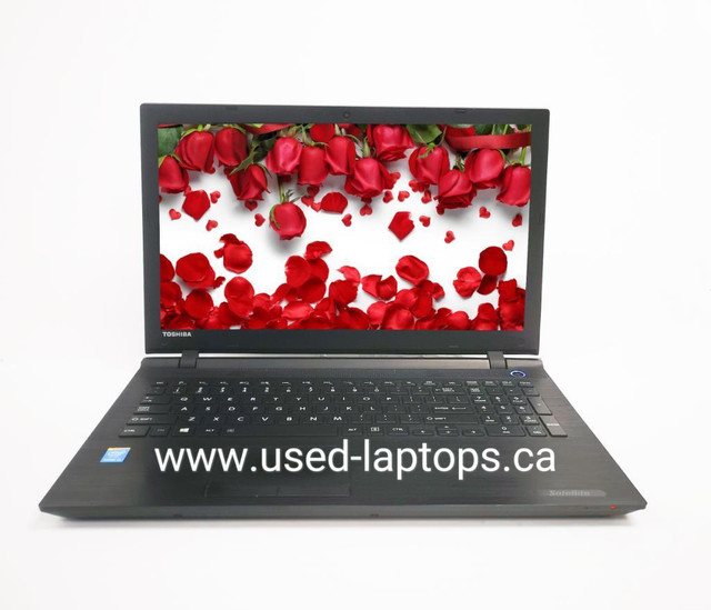 Toshiba 15.6 laptop(i5 5th/8G/240G SSD/HDMI/Full keypad/DVD)Free shipping! in Laptops in Ontario