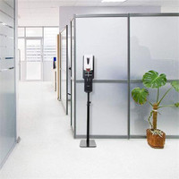 VIVO Steel Hand Sanitizer Floor Stand, Stand Only, Portable Freestanding