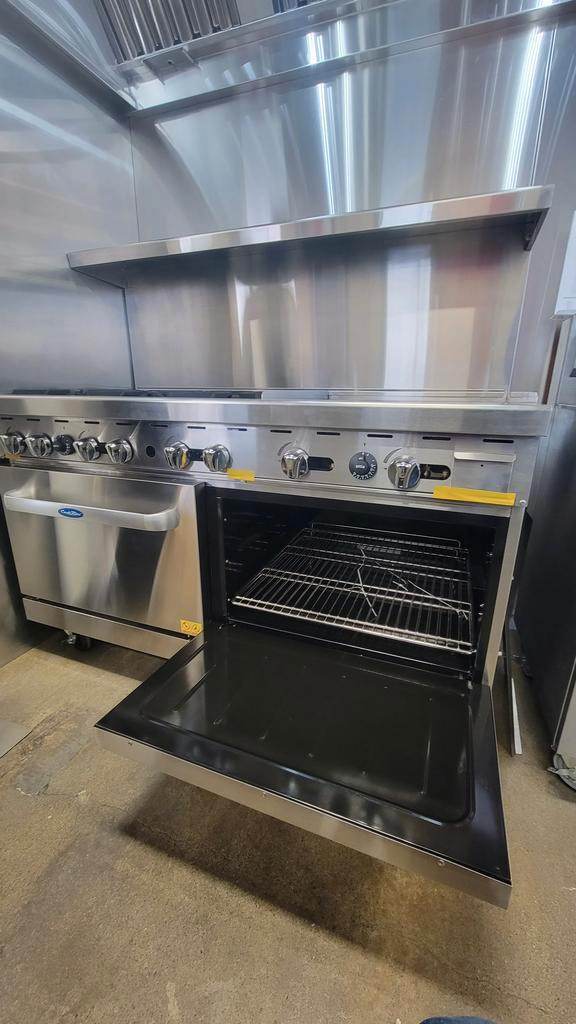 5FT Double Stove -6 hot plates 2 griddle 2  Oven Gas Range - RENT to OWN $80 per week / 1 year rental in Industrial Kitchen Supplies