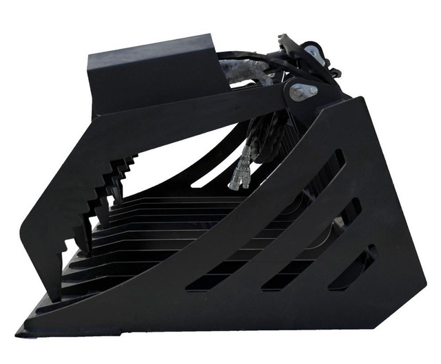 Brand new High Quality Skid Steer Attachment 72 Rock Skeleton Grapple bucket - Universal! We offer Finance, Call now! in Heavy Equipment Parts & Accessories - Image 3