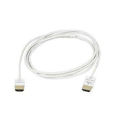 6 ft. Ultra Slim Series High Performance HDMI Cable with RedMere Technology - White in General Electronics