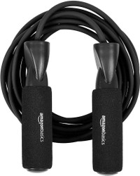 AmazonBasics Standard Jump Rope, Black