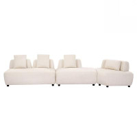 Red Barrel Studio Upholstered Sectional Sofa With Pillows