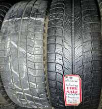 P 235/65/ R16 Michelin X-Ice Winter M/S*  Used WINTER Tires 70% TREAD LEFT  $150 for THE 2 (both) TIRES / 2 TIRES ONLY !