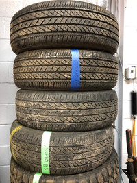 235 55 20 2 Bridgestone Alenza Sport Used A/S Tires With 95% Tread Left