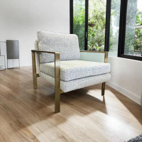 Hokku Designs Marish Lounge Chair (boucle Fabric)