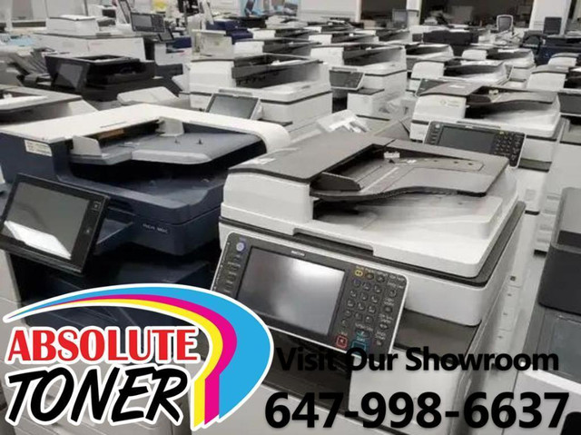 Lease 2 Own Ricoh Color Copier Printer Scanner MP C3003 Multifunction Photocopier 11x17 12x18 BUY/RENT COPIERS PRINTERS dans Autres équipements commerciaux et industriels  à Région du Grand Toronto - Image 4